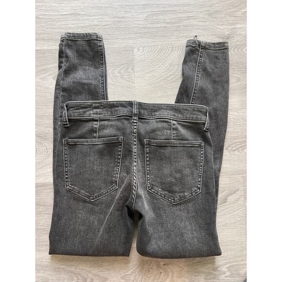 We the Free Free People size 25 black skinny jeans - Picture 3 of 5